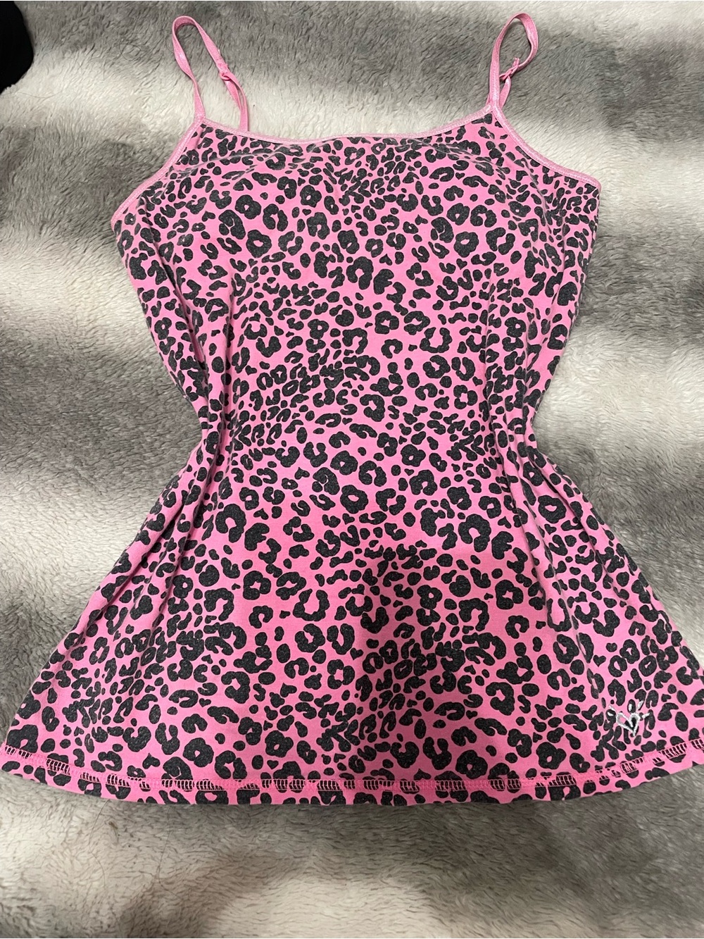Justice Girls Pink Cami with bra